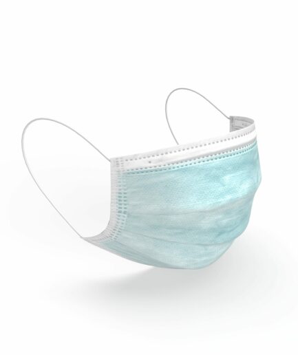 3-Ply Face Mask with Moisture Barrier (50 pcs)